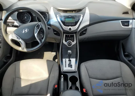 2012 Hyundai Elantra Gls from USA, damaged, VIN 5NPDH4AE1CH080606